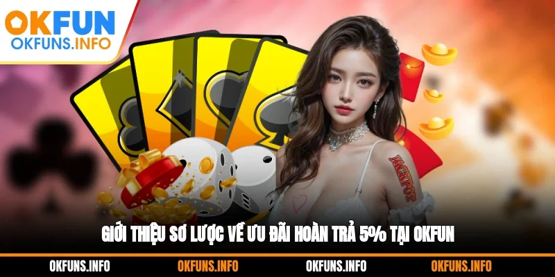 Giới thiệu sơ lược về ưu đãi hoàn trả 5% tại OKFUN