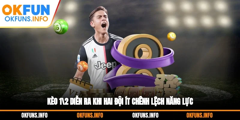 Kèo 1/2 diễn ra khi hai đội ít chênh lệch năng lực